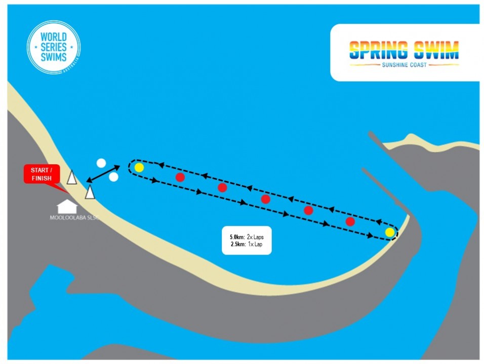 Spring Swim - Course Map